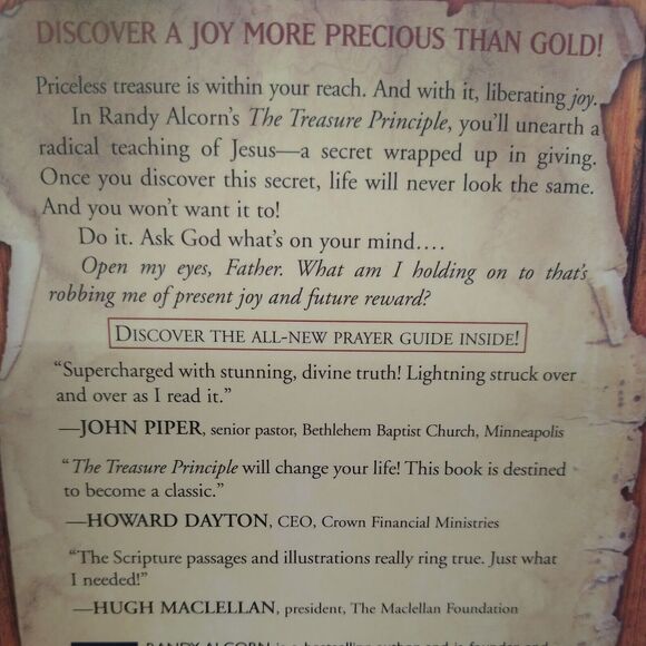 The Treasure Principle‎ Unlocking the Secret of Joyful Giving by Randy Alcorn - Picture 11 of 11